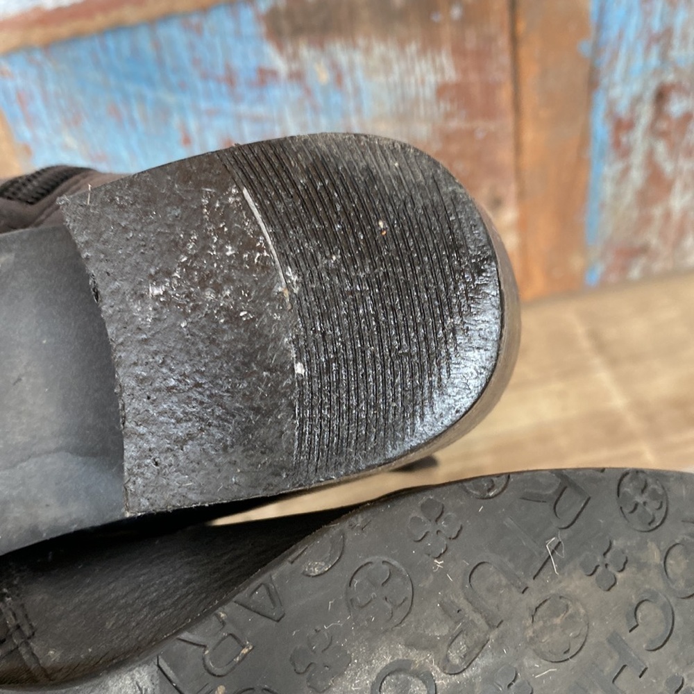 Arturo Chiang Benni Black Leather Boots - Picture 11 of 13